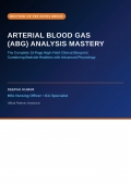 Arterial Blood Gas Analysis Mastery (eBook)