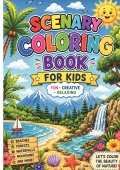 SCENARY COLORING BOOK AGES 5–15