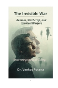The Invisible War-Demons, Witchcraft, and  Spiritual Warfare: Discovering Spiritual Victory (eBook)
