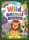 Wild Animal Coloring Book