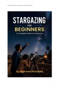 Stargazing for beginners - A complete guide to the night sky (eBook)