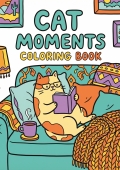 Cat Moments Coloring Book