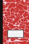 Red Marble Composition Book
