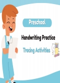 Preschool Handwriting Practice Tracing Activities