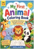 My first animal coloring book