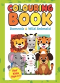 Kids colouring book | Domestic & Wild Animals