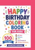Happy Birthday Coloring Book for Kids