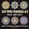 200 Mini Mandalas Coloring Book