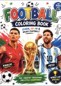 Football Stars Coloring Book For Kids (KIDS 6-18 FOOTBALL FANS & PLAYERS)