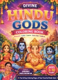 Divine Hindu Gods Coloring Book