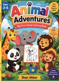 Animal Adventures | My First Animal Coloring Book
